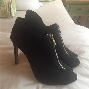 Ann Taylor Black Booties
